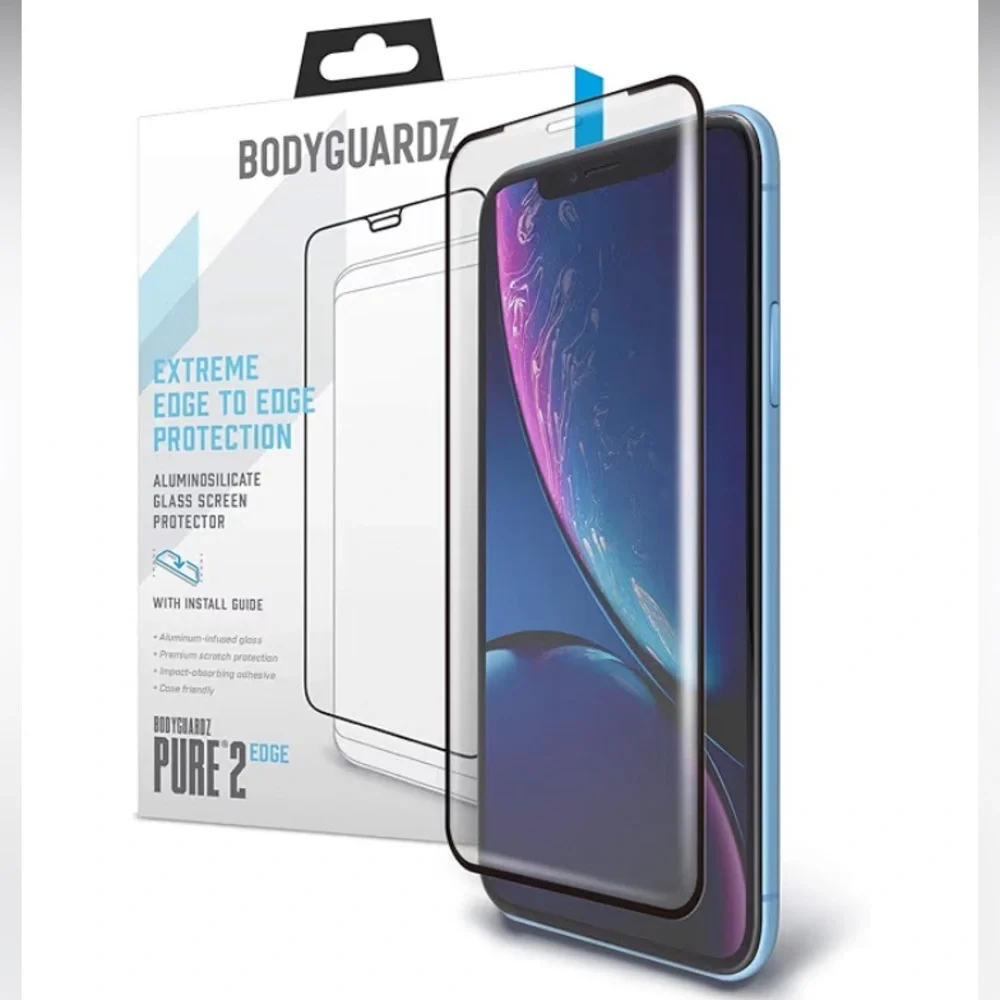 Body Guardz Tempered Glass Screen Protector for iPhone 11/XR NIB